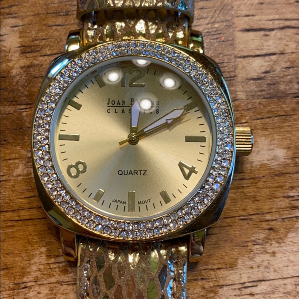 Joan Rivers Gold Watch - Picture 6 of 6